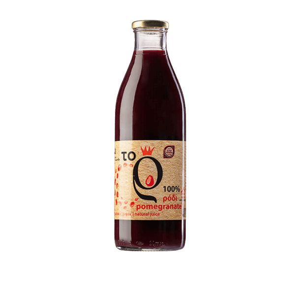 Natürliches Granatapfelsaft 100% im Glas (250ml) Ktima Chimonidi - Araxxon